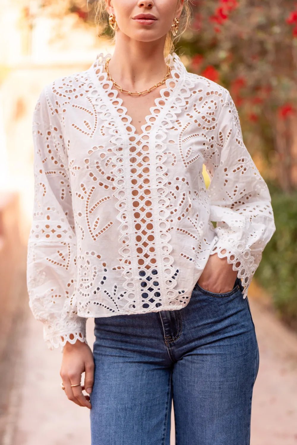 Blouse Camille – l’élégance naturelle en 100% coton