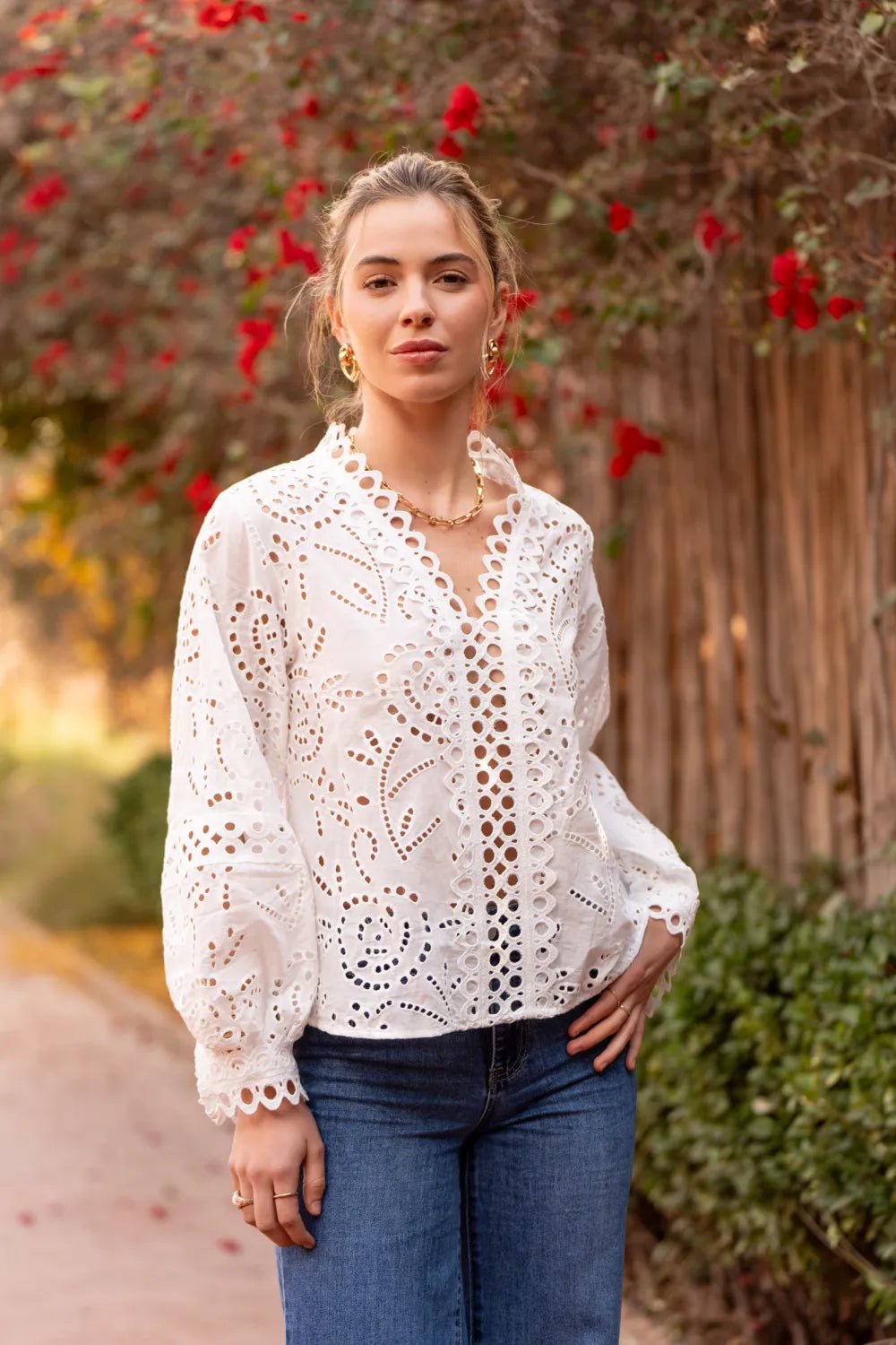 Blouse Camille – l’élégance naturelle en 100% coton