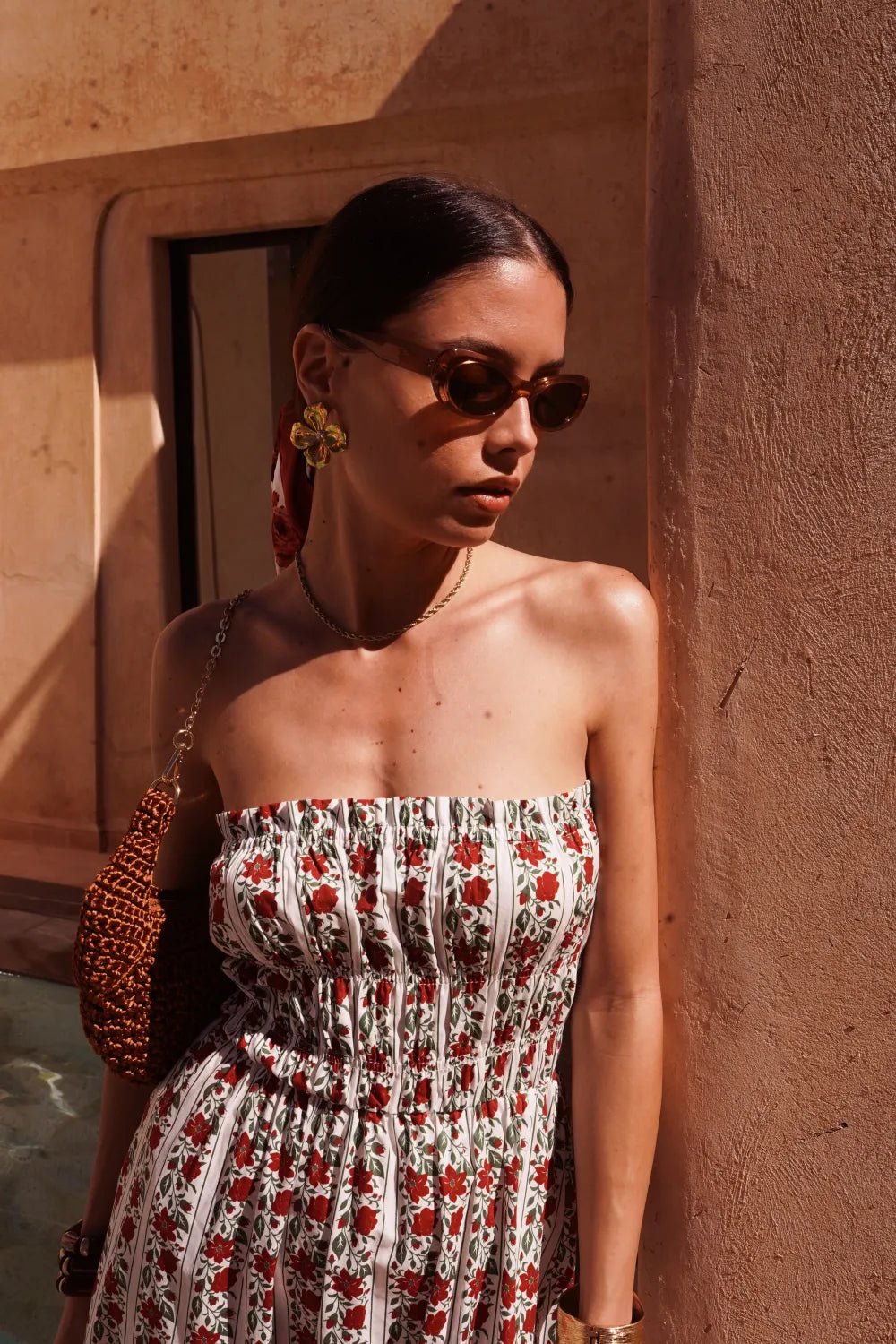 Robe longue été en coton 100% – Palma Solaire