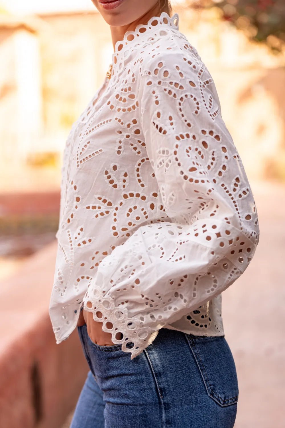Blouse Camille – l’élégance naturelle en 100% coton