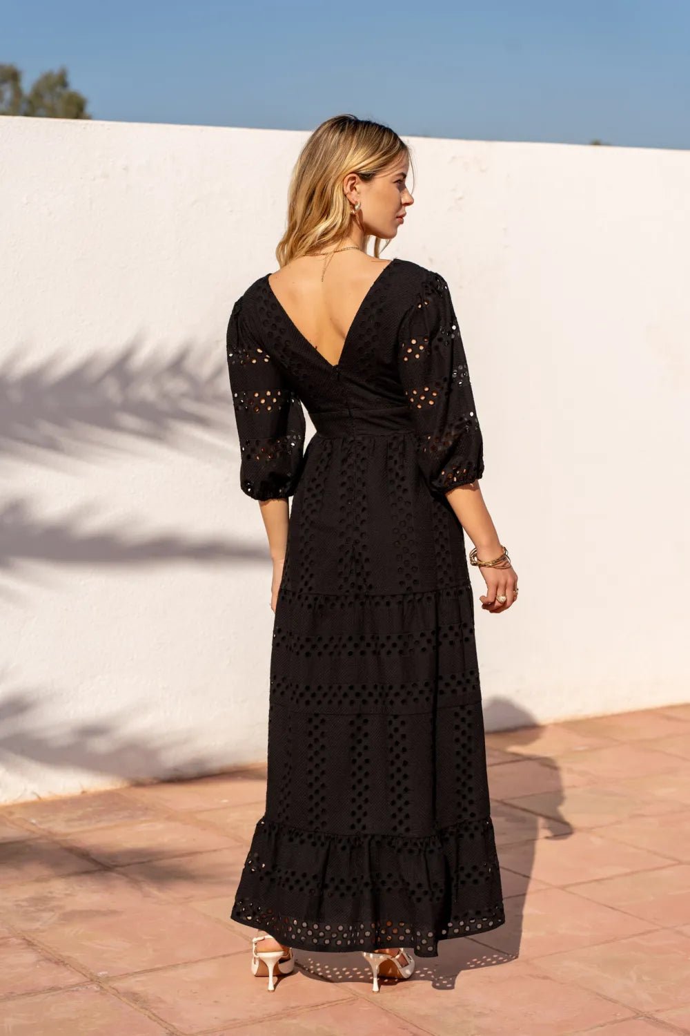 Robe longue bohème 100% coton