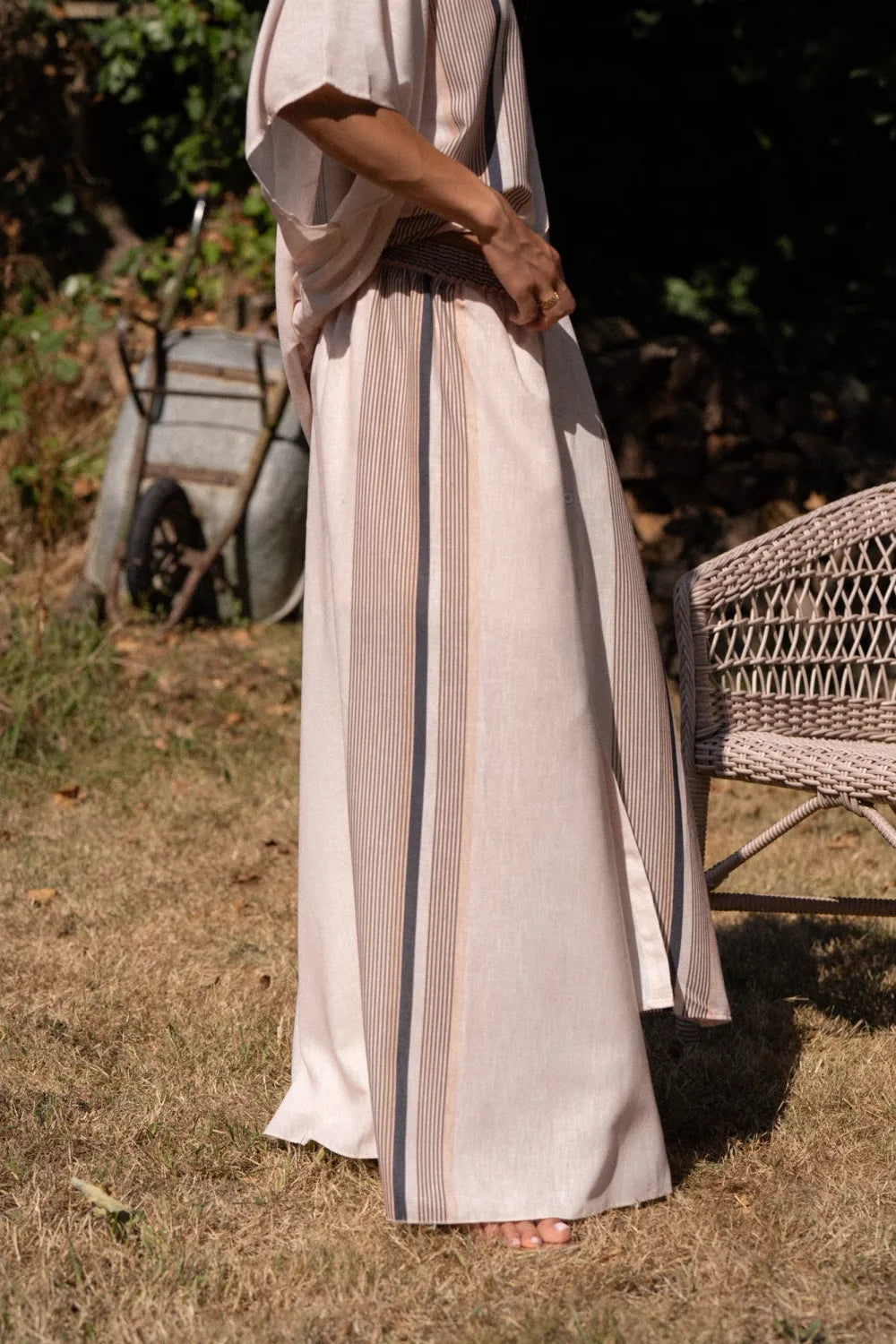 Ensemble Azura | Ensemble Femme Chic 100 % Coton – Beige