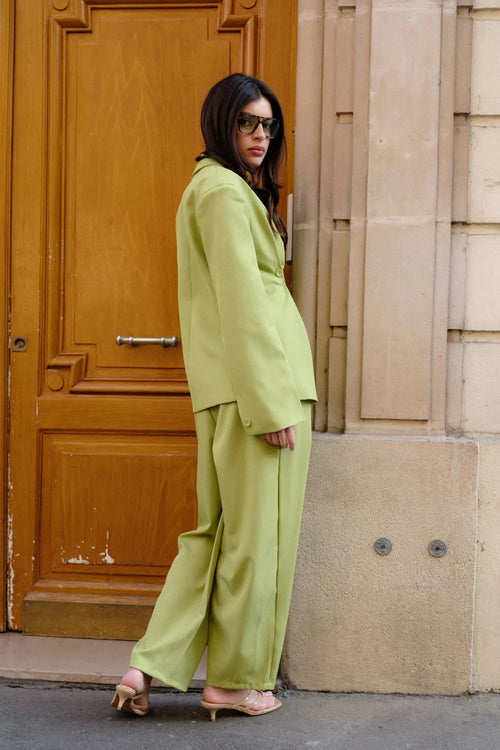 Blazer ANIS – Veste tailleur vert anis