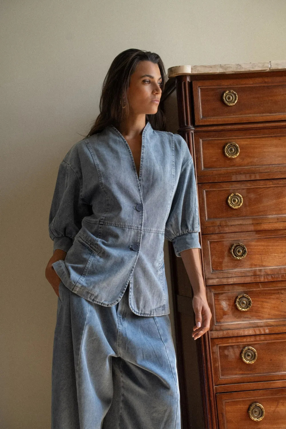 Ensemble Denim Élégance "Cecilia & Anders"