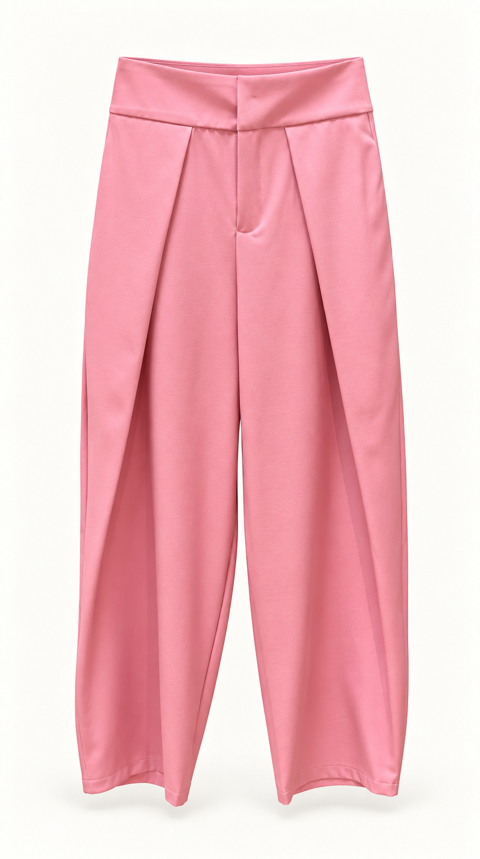 Pantalon ANIS : une coupe taille haute pour une allure affirmée ROSE