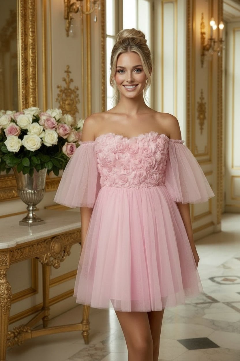 Robe “Rosalie Couture” – Édition Florale