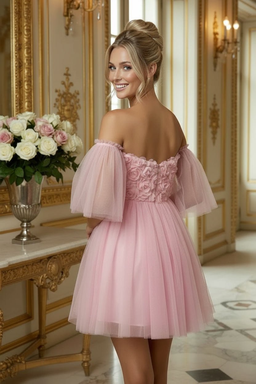 Robe “Rosalie Couture” – Édition Florale