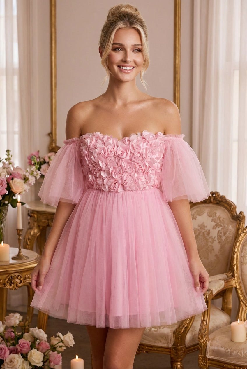 Robe “Rosalie Couture” – Édition Florale