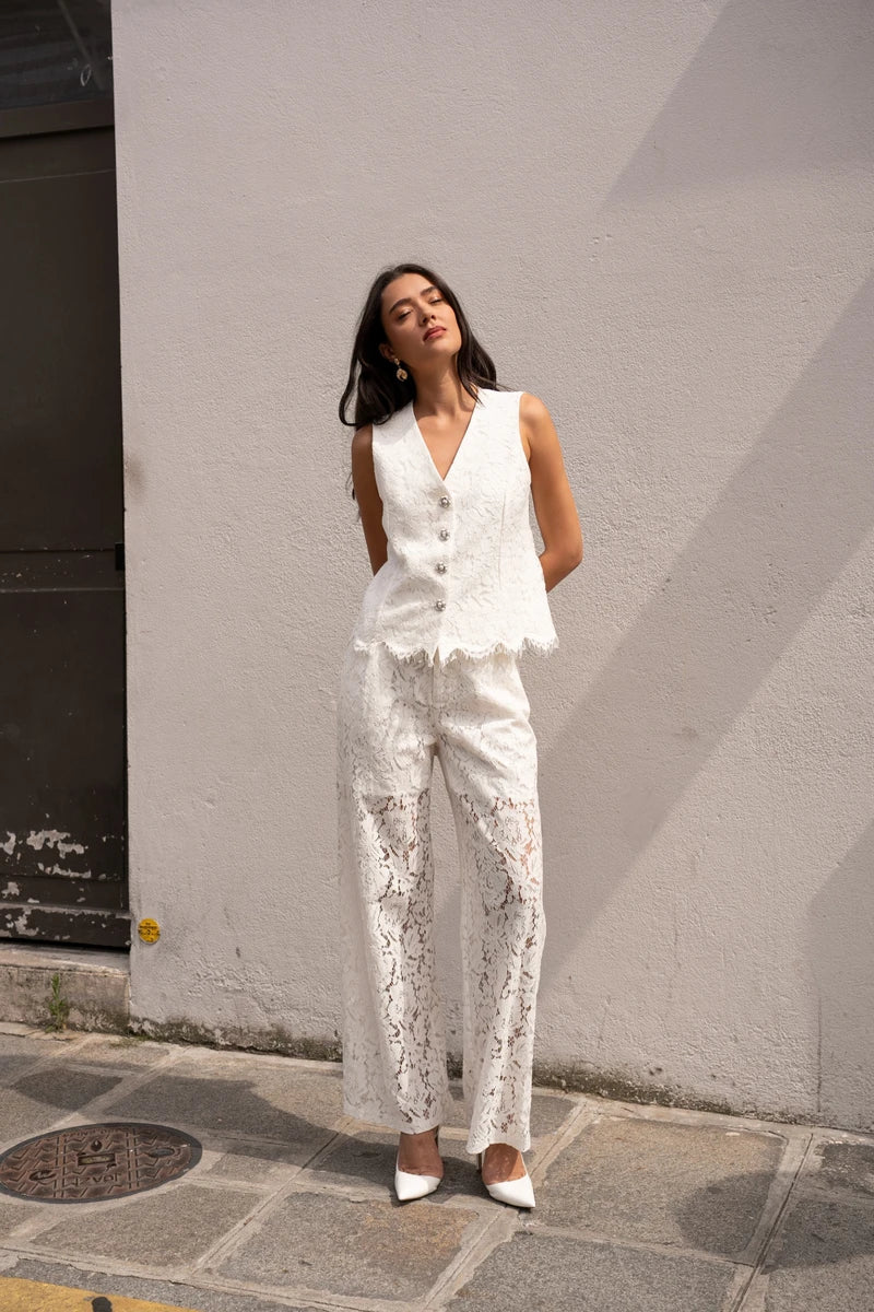 Ensemble Hadasse – Dentelle Ivoire