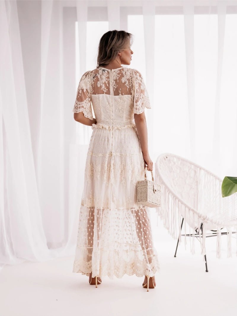 robe-imprimee-avec-boutons_creme 4