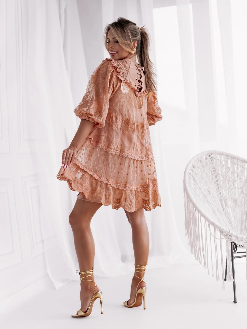 Robe Déborah – Élégance en Dentelle Bohème Chic
