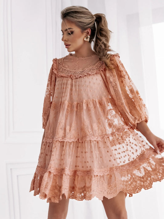 Robe Déborah – Élégance en Dentelle Bohème Chic