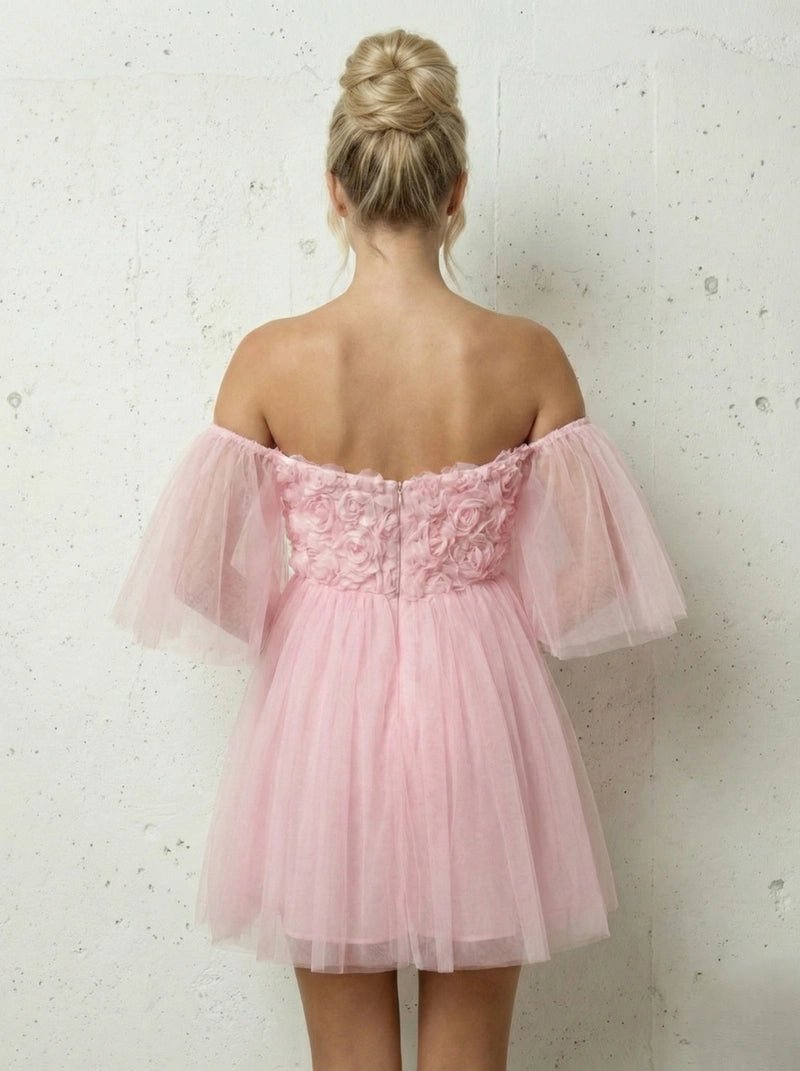 Robe “Rosalie Couture” – Édition Florale