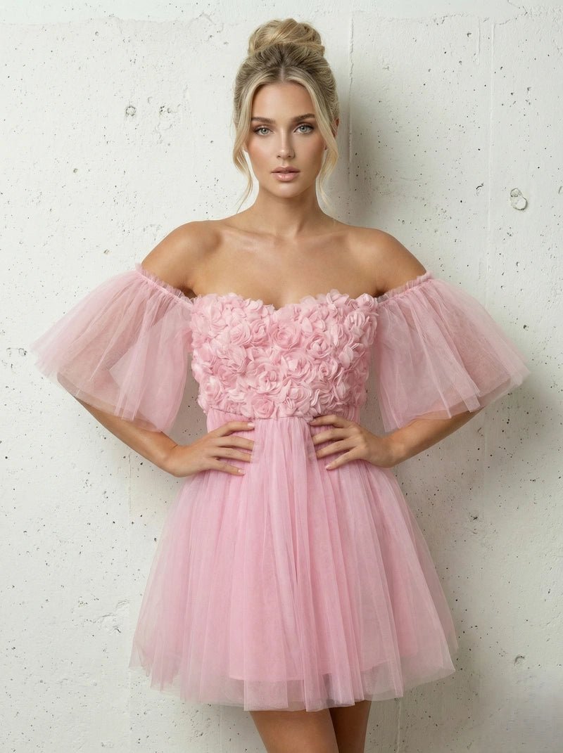 Robe “Rosalie Couture” – Édition Florale