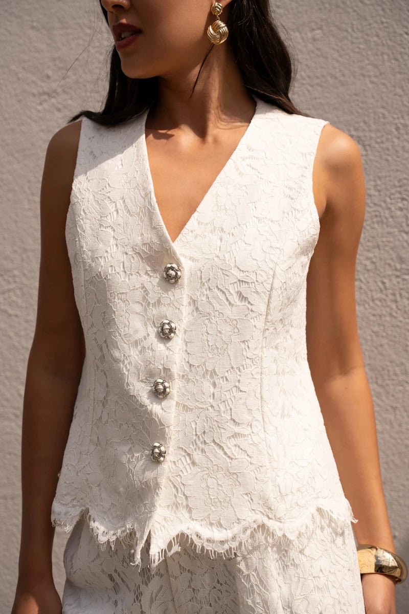 Ensemble Hadasse – Dentelle Ivoire